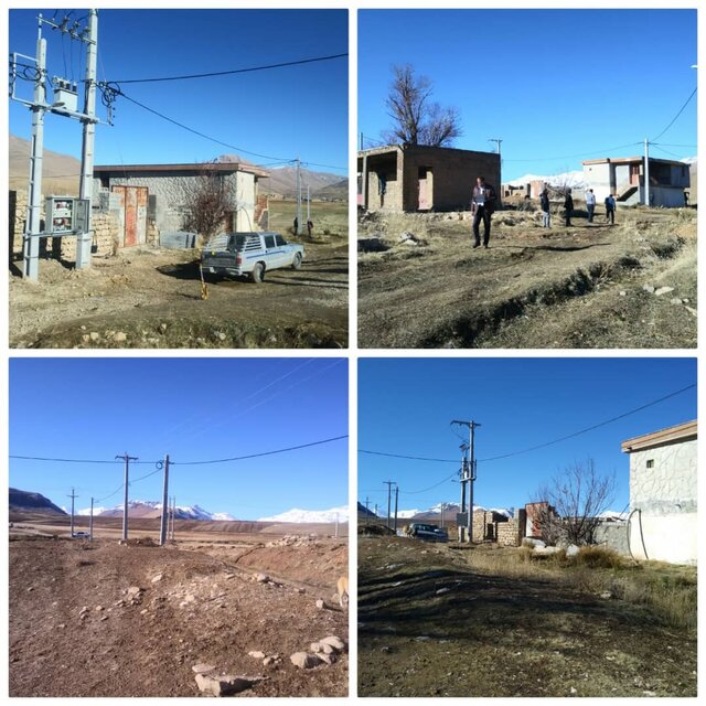 روستای ۶ خانواری منصورآباد شهرستان کوهرنگ برق‌دار شد