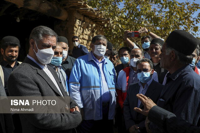 بازدید میدانی معاون وزیر کشور از مناطق زلزله‌زده کوهرهنگ