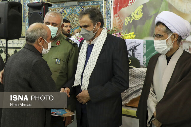 برگزاری دومین آئین سالگرد شهادت حاج قاسم سلیمانی در شهرکرد