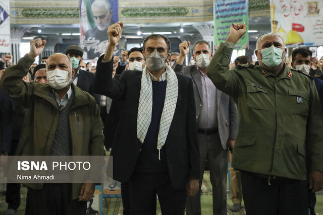 برگزاری دومین آئین سالگرد شهادت حاج قاسم سلیمانی در شهرکرد
