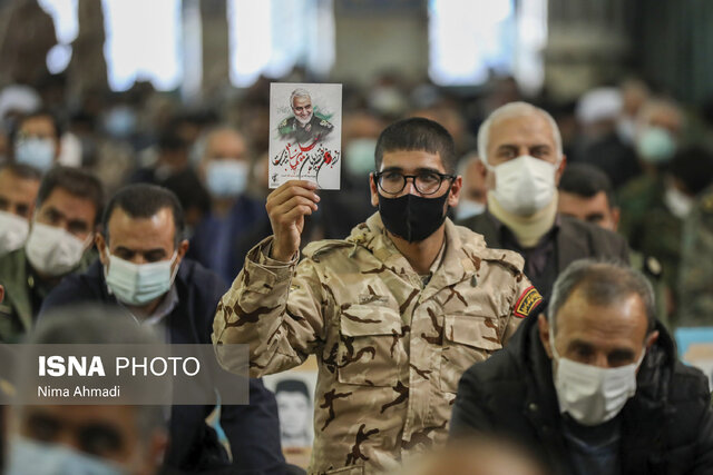 برگزاری دومین آئین سالگرد شهادت حاج قاسم سلیمانی در شهرکرد