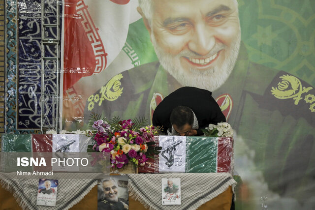 برگزاری دومین آئین سالگرد شهادت حاج قاسم سلیمانی در شهرکرد