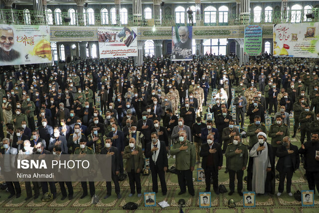 برگزاری دومین آئین سالگرد شهادت حاج قاسم سلیمانی در شهرکرد