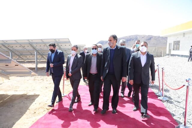 افتتاح بزرگترین نیروگاه خورشیدی چهارمحال و بختیاری