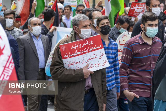 راهپیمایی روز قدس در شهرکرد