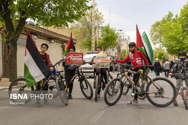 راهپیمایی روز قدس در شهرکرد