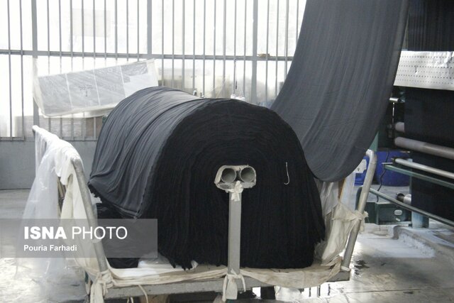 تولید پارچه چادر مشکی افزایش مییابد