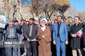 مردم چهارمحال و بختیاری جنایات استکبار جهانی در سالگرد شهید سلیمانی را محکوم کردند+تصاویر