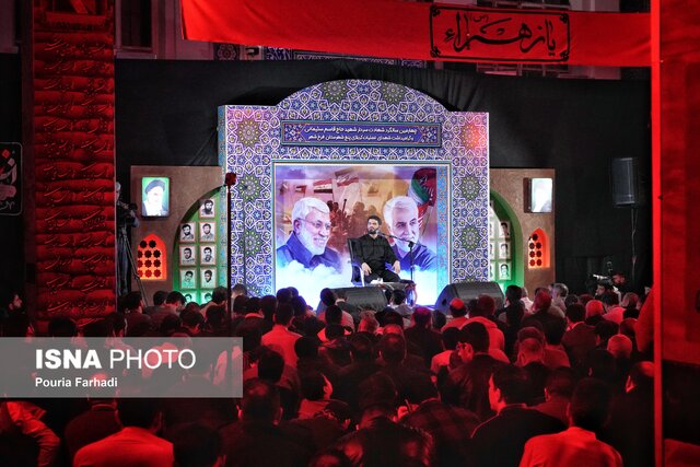 چهارمین سالگرد شهادت سردار سلیمانی و یادبود شهدای واقعه تروریستی کرمان در فرخشهر