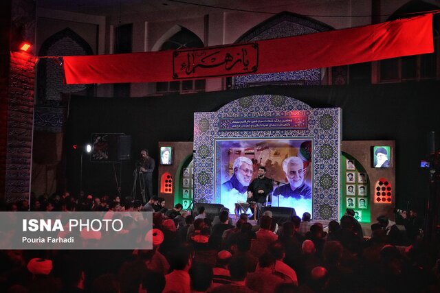 چهارمین سالگرد شهادت سردار سلیمانی و یادبود شهدای واقعه تروریستی کرمان در فرخشهر