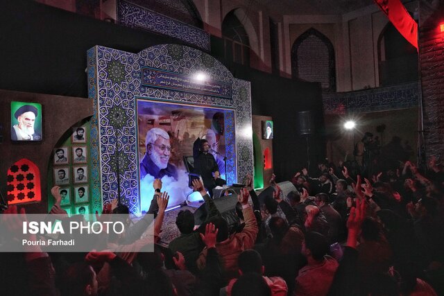 چهارمین سالگرد شهادت سردار سلیمانی و یادبود شهدای واقعه تروریستی کرمان در فرخشهر