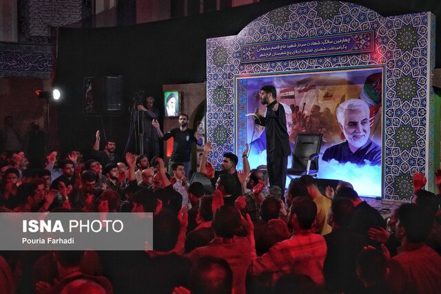 چهارمین سالگرد شهادت سردار سلیمانی و یادبود شهدای واقعه تروریستی کرمان در فرخشهر