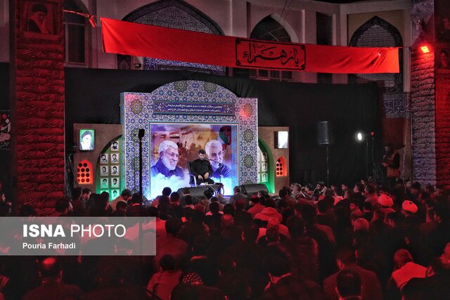 چهارمین سالگرد شهادت سردار سلیمانی و یادبود شهدای واقعه تروریستی کرمان در فرخشهر