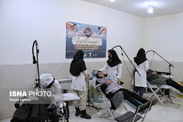 اردوی جهادی خدمات دندانپزشکی در شهرستان اردل برگزار شد+عکس