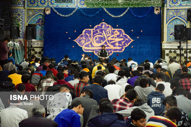 مراسم معنوی اعتکاف در چهارمحال و بختیاری برگزار شد 