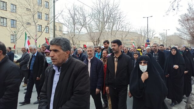 راهپیمایی اعلام انزجار و حمایت از مردم مظلوم غزه در شهرکرد برگزار شد