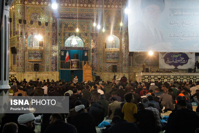 عزاداری مردم چهارمحال و بختیاری در شب بیست و یکم ماه رمضان