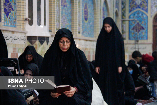 عزاداری مردم چهارمحال و بختیاری در شب بیست و یکم ماه رمضان