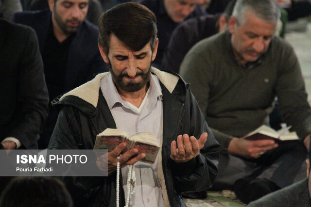 احیای شب بیست و سوم ماه مبارک رمضان در شهرکرد