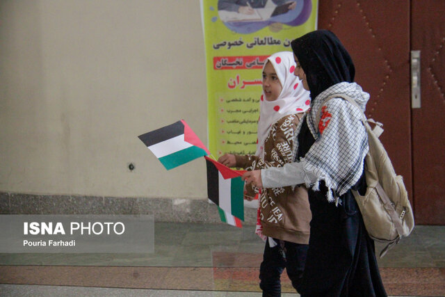 اجتماع بانوان چهارمحال و بختیاری در حمایت از کودکان مظلوم غزه برگزار شد