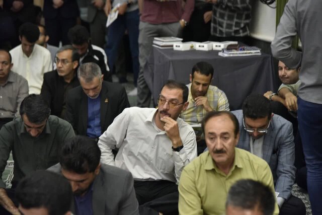 مراسم شهادت آیتالله رئیسی در دانشگاه شهرکرد برگزار شد