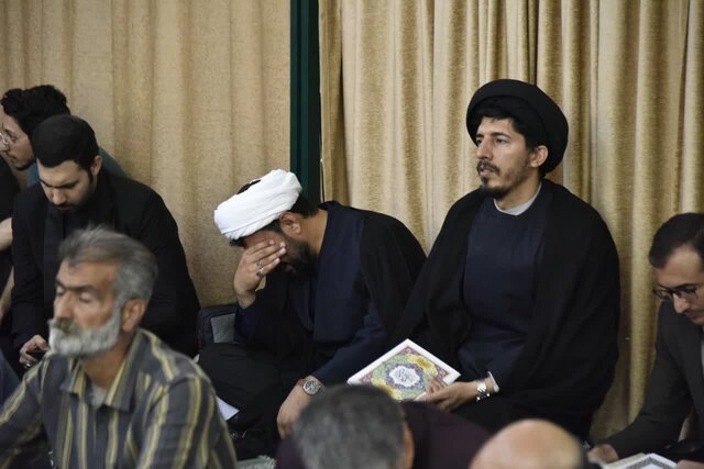 مراسم شهادت آیتالله رئیسی در دانشگاه شهرکرد برگزار شد