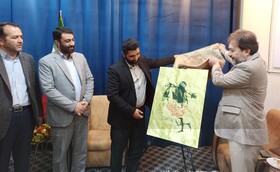 رونمایی از پوستر سی و ششمین جشنواره تئاتر استانی چهارمحال و بختیاری