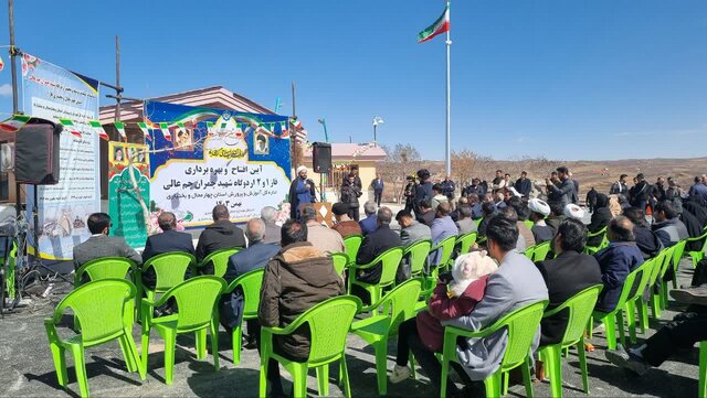 افتتاح فاز اول اردوگاه شهید چمران چم‌عالی در شهرستان سامان