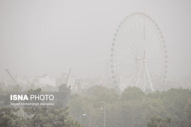 کاهش میدان دید افقی در برخی نقاط لرستان کاهش میدان دید افقی در برخی نقاط لرستان