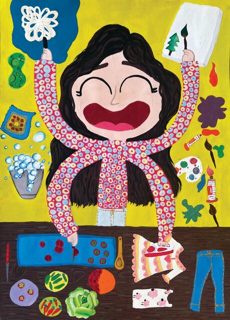 درخشش اعضای کانونپرورش فکری چهارمحالوبختیاری در جشنواره ملی «تصویرگری رشد»