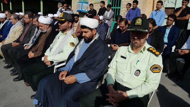 پیکر شهید مدافع امنیت «علی سعیدی» در شهرکرد تشییع شد