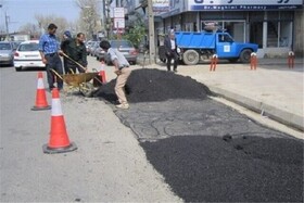 اقدامات قابل قبول چهارمحال و بختیاری در بهسازی معابر و آسفالت خیابان‌ها
