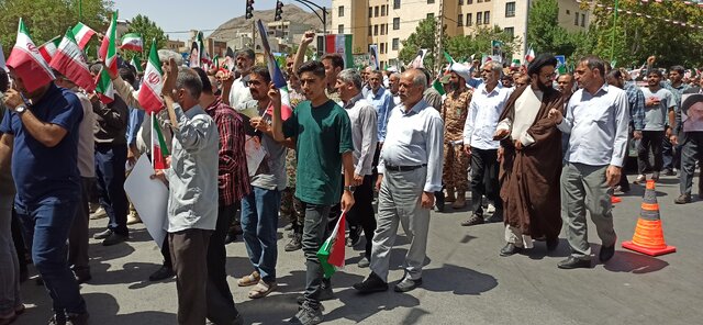 خروش مردم چهارمحال و بختیاری در «جمعههای خشم و نصر»