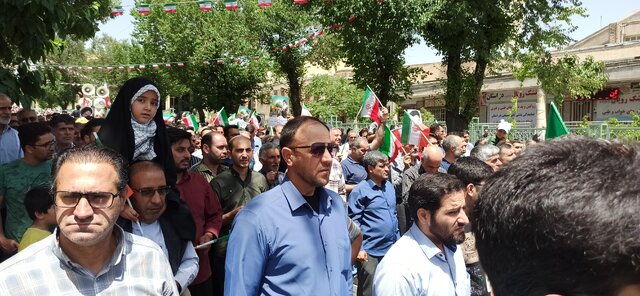 خروش مردم چهارمحال و بختیاری در «جمعه‌های خشم و نصر»