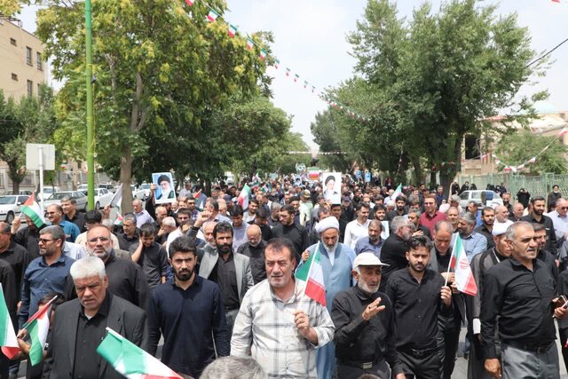 راهپیمایی «جمعه‌های خشم و نصر» در شهرکرد
