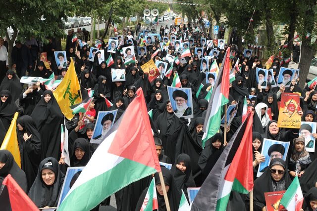 راهپیمایی «جمعه‌های خشم و نصر» در شهرکرد