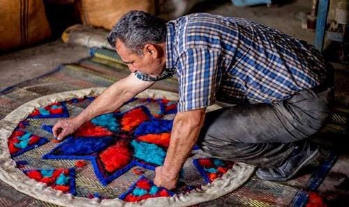 نمد مالی، هنری اصیل در قلب چهارمحال و بختیاری
