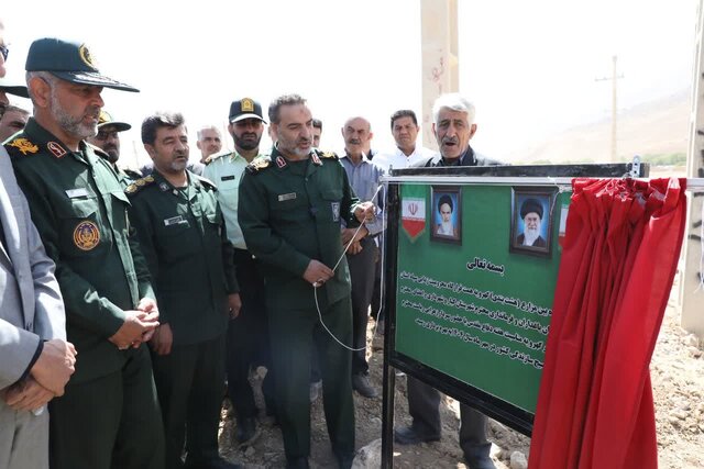 افتتاح جاده بین مزارع گهرو در چهارمحال و بختیاری با مشارکت مردم