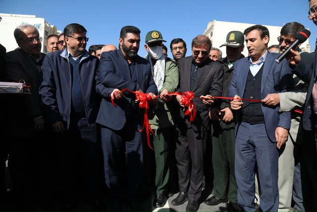 تقاطع غیرهمسطح شهدای خدمت شهرکرد افتتاح شد