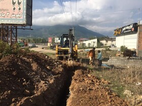 پیشرفت ۸۵ درصدی شبکه فاضلاب در بن