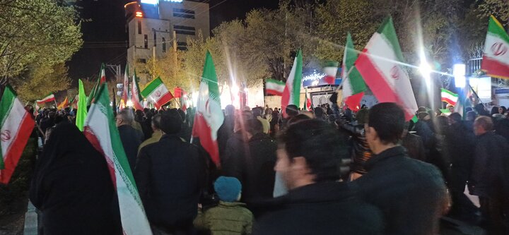 خیابان‌های شهرکرد نشان از اقتدار مردم دارد + ویدئو