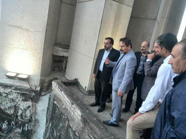 عملیات عمرانی مقبره الشعرا سرعت می‌گیرد