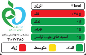 هنگام مصرف مواد غذایی به رنگ‌های کنار لوگوی سازمان غذا و دارو دقت کنید