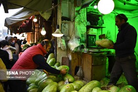 بازار شب یلدا در تبریز