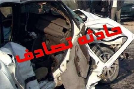 مصدوم شدن ۶ نفر در حادثه رانندگی در اتوبان شهید باکری