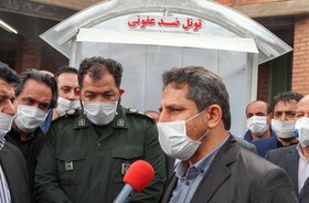 راه اندازی و نصب تونل‌های ضدعفونی در ادارات و سازمان‌های شهرداری تبریز