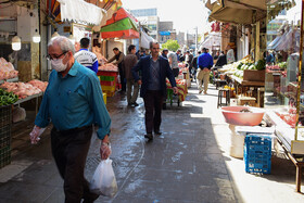 شلوغی شهر در روزهای کرونایی _ تبریز