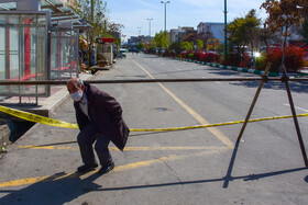 شلوغی شهر در روزهای کرونایی _ تبریز