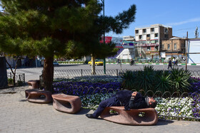 شلوغی شهر در روزهای کرونایی _ تبریز