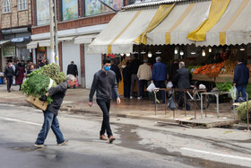 شلوغی شهر در روزهای کرونایی _ تبریز